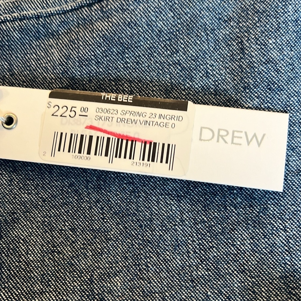 DREW chambray mini skirt. - Picture 3 of 6